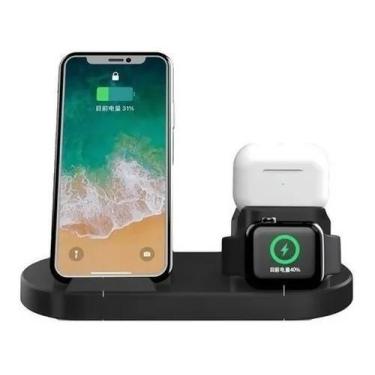 Imagem de Carregador Sem Fio Indução Compatível C/i-p 7 Plus Turbo - DMK
