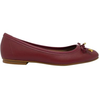 Imagem de Sapatilha Feminina Casual Dia a Dia Passeio Trabalho Bico Quadrado Detalhe em Laço Moleca 5829.100