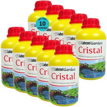 Imagem de Kit Alcon Labcon Garden Cristal 1L Com 10 unidades