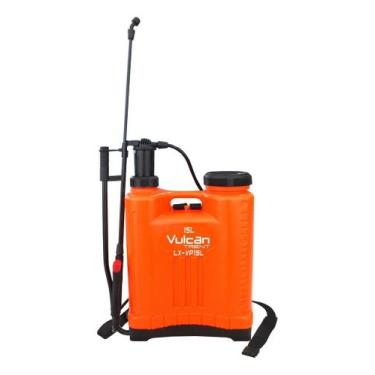 Imagem de Pulverizador Manual 15 Litros Cor Laranja Vp15l Vulcan Trent