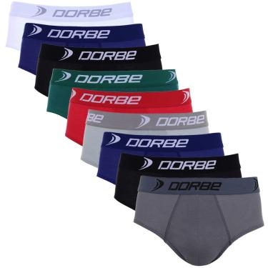 Imagem de Kit 9 Cuecas Slip Dorbe 100% Algodão
