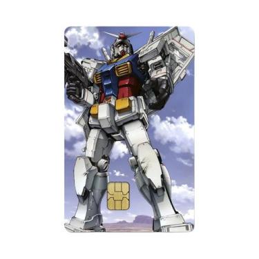 Imagem de Adesivo À Prova d'Água Em PVC Fosco HD 2.5D Do Gundam RX-78-2 ZGMF-X19