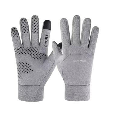 Imagem de Luvas para tela sensível ao toque – Luvas térmicas de inverno para smartphone para homens e mulheres, para ciclismo, fitness e treinamento (HUCP-ST-01-QZ-HUI)