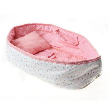 Imagem de Berço Moises para Boneca Metoo com Manta e Travesseiro - Metoo