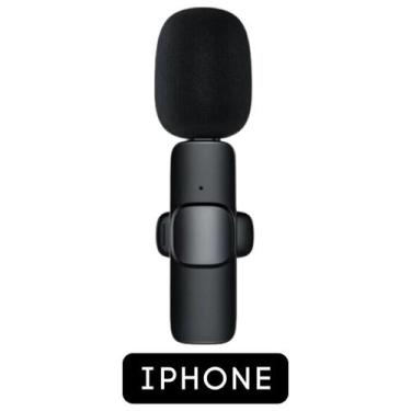 Imagem de Microfone lapela wireless sem fio para iphone ipad lightning - NeoStto
