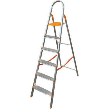 Imagem de Escada de alumínio 6 degraus residencial - EDS006 - Agata