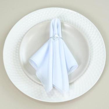 Imagem de Kit 2 Pçs Anel para Guardanapo 2 Lugares Cristalino 4x3cm Argola - Lac