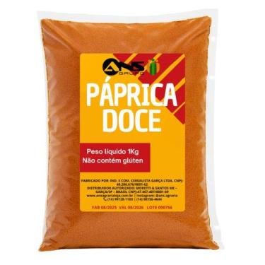 Imagem de Páprica doce 1kg - ANS Agrária