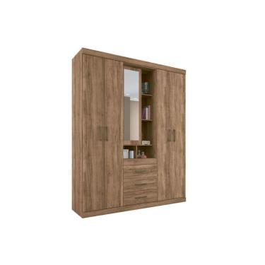 Imagem de Guarda Roupa 5 Portas E 3 Gavetas Havana Star 5.3 Atacama - Santos Andirá