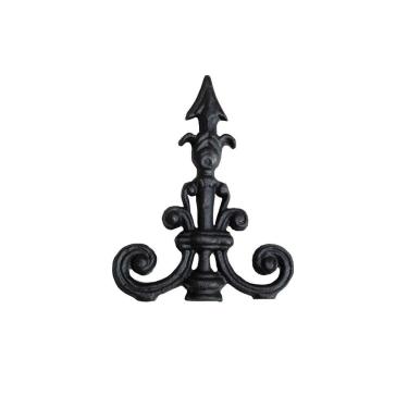 Imagem de Ponteira Ponta De Lança Ferro N19 Grade Portão Muro 23X18Cm