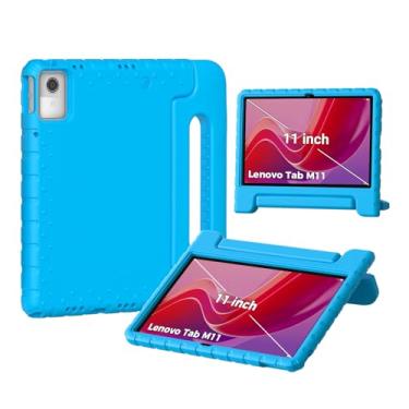 Imagem de Bolete Capa infantil para tablet Lenovo Tab M11 de 11 polegadas (modelo: TB-330FU/TB-330XU) lançado em 2024/Lenovo Xiaoxin Pad 2024 11 polegadas (TB-331FC), azul