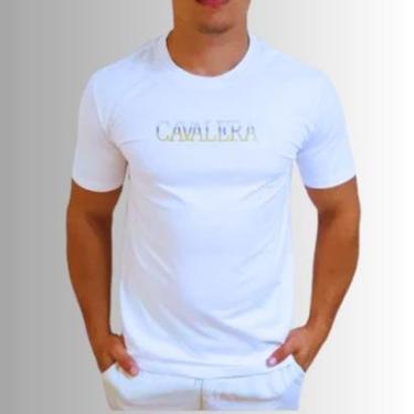 Imagem de Camiseta Masculina Cavalera Paetê Degrade-Masculino