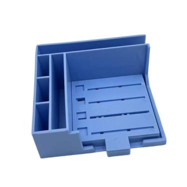 Imagem de RNXRZANK Organizador de Caderno com 5 Modelos, Otimiza Espaço, para Mesa E Casa – Ideia de Presente, Material de Escritório, azul