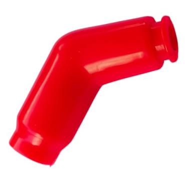 Imagem de Cachimbo De Vela Compatível Com Titan Fan Bros 125 150 160 Todas YBR Fazer Lander Intruder Colorido Vermelho Esportivo Universal