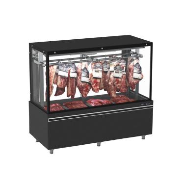 Imagem de Expositor Açougue Vanguard Top Gancheira 150cm Ar Forçado Eavtg1500 Af 220v - Refrimate 220v