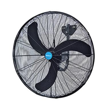 Imagem de Ventilador de parede, ventiladores de parede com volume de ar industrial ventilador elétrico de edifício de fábrica ao ar livre/ventilador de parede de locais públicos - 50 cm