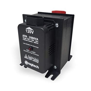 Imagem de RAGTECH – Autotransformador ATH 2.000 – 2.000VA/1.000W – Bivolt – 2 tomadas – Modelo 4475