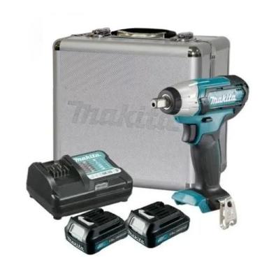 Imagem de Chave De Impacto 12v Tw141dz Makita 2 Bateria Carregador Maleta