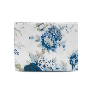 Imagem de Lençol Super King de Cima Percal Flex Estampado 400 Fios Toque Acetina