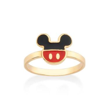 Imagem de Anel bermuda do mickey folheado VERMELHO 513423 Rommanel, Vermelho, 4