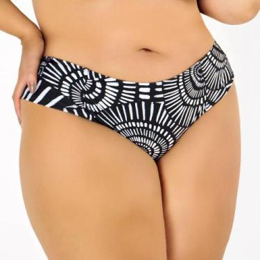 Imagem de Biquíni Plus Size com Recorte Estampado Ouriço do Mar - Banho de Mar, 