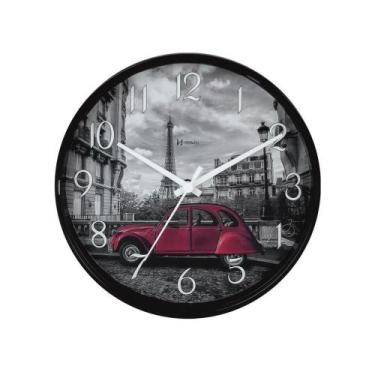 Imagem de Relógio De Parede Herweg Ref: 660146-034 Preto Paris