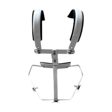 Imagem de TTETTZ Carrier de tambor de armadilha com arma de backing de alça de ombro arnês de tambor para show