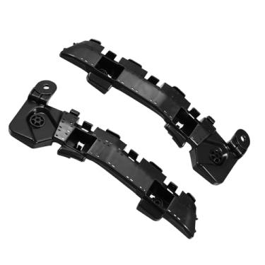 Imagem de Boxonly Par de suporte de para-choque dianteiro esquerdo e direito OE 71198-T0A-A01 71193-T0A-A01 compatível com Honda CR-V 2012-2016 suporte de plástico preto ajuste específico do veículo