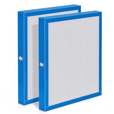 Imagem de Filtro de substituição AF-10FL compatível com filtro purificador de ar HoMedics AF-10 AP-15 AF-10FL | 2 pacotes de filtro HEPA verdadeiro de alta eficiência