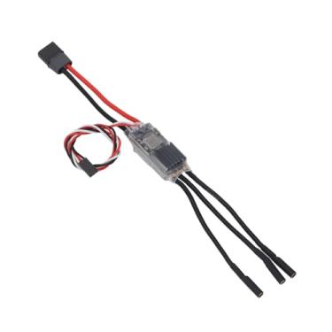 Imagem de LiebeWH Motor ESC Sem Escova Com Resfriamento, Desempenho Aprimorado e Controle Flexível para Carros RC de Aeronaves Modelo multirotor. Segurança do Dissipador de Calor de Metal CNC Mosfets de Alta
