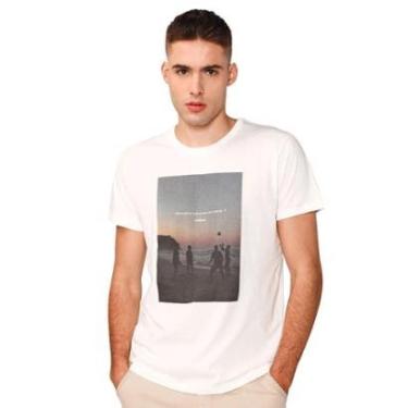 Imagem de Camiseta Colcci Masculina Memories Last Forever Off-White-Masculino