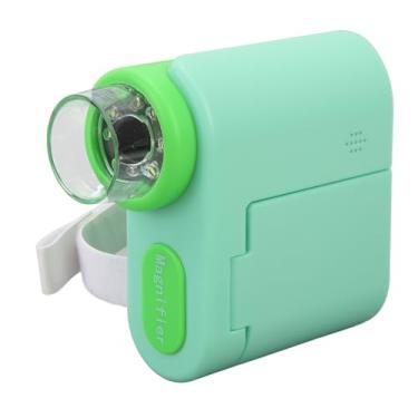 Imagem de Generic Microscópio Portátil, Câmera de Microscópio Com Tela de 2 Polegadas, Vídeo Fotográfico 1080p, Ampliação 1000X Com Slides de Amostra para o Natal para Estudantes (Verde)