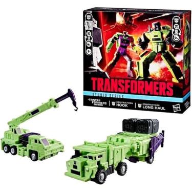 Imagem de Transformers O Filme Studio Series Constructicon Long Haul & Constructicon Hook – Hasbro 