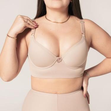 Imagem de Sutiã modelador liso - Moça Bonita, GG, Preto