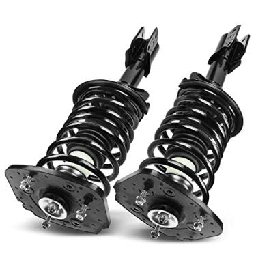 Imagem de A-Premium Par de 2 amortecedores traseiros LH e RH completos e conjunto de mola helicoidal compatível com Buick Century 1997-2005, Regal 1997-2004 e Pontiac Grand Prix 1997-2003