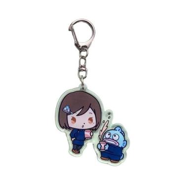 Imagem de Chaveiro Acrílico De Anime Jujutsu Kaisen, Charme Fofo Para Bolsa, Pin