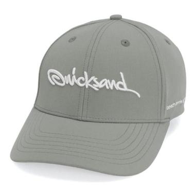 Imagem de Boné Quicksand Easy Dry Bordado Cinza
