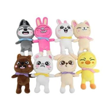 Imagem de Brinquedo De Pelúcia Skzoo Stray Kids Wolf Chan De 20CM, Boneco De Car