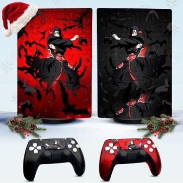 Imagem de Anime PS5 Skins for Console Disc Version – Sturdy Vinyl Wrap Compatible with PS5 Disc Version | Durable, Fade-Resistant, Scratch-Resistant, Easy Installation, No-Residue Removal, Upgrade Your Console