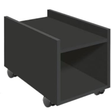 Imagem de Suporte De Gabinete Computador Cpu Com Rodas Em Mdf(Suporte 3,Preto)