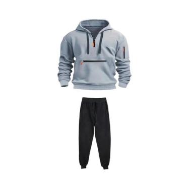 Imagem de Jaqueta Masculina De Lazer Para Outono E Inverno Com Capuz E Múltiplos