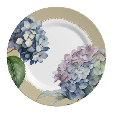 Imagem de Conjunto 6 Pratos Rasos Hortênsia Alleanza 29cm Premium