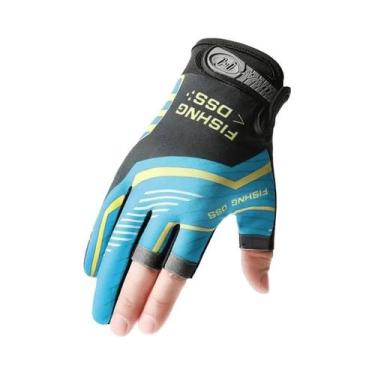 Imagem de Luvas De Pesca Masculinas De Verão Com Proteção Solar, Antiderrapantes