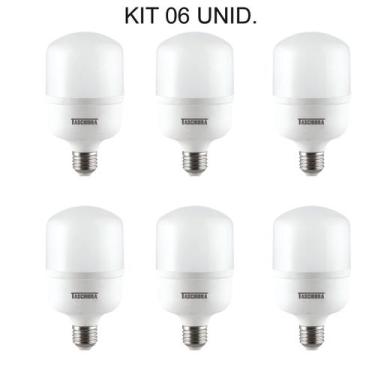 Imagem de Kit 06 lâmpadas high led tkl110 20w  3000k - taschibra, AUTOVOLT (100-