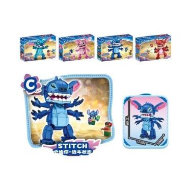 Imagem de Blocos De Construção Educacionais Grandes 730 Partículas Brinquedos Pa