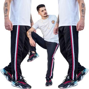 Imagem de Kit 3 Calças Adulto Tactel 1 Bolso Agasalho Inverno 073 - J94 Confecçõ