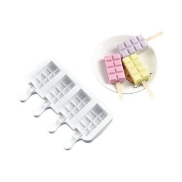 Imagem de Forma De Silicone Para Sorvete DIY, Bandeja Para Picolé, Chocolate E S