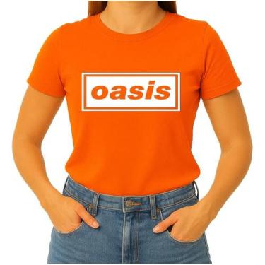 Imagem de Camiseta Camisa Blusa Masculina Feminina 100% Algodão Banda de Rock Oa