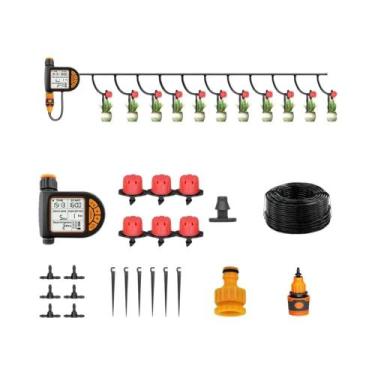 Imagem de Temporizador De Irrigação Inteligente À Prova d'Água Com LCD De 1/4 Po