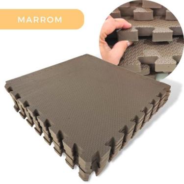 Imagem de Kit 6 Tapete Tatame em EVA Grande 50X50cm Grosso de 20MM Diversas Core